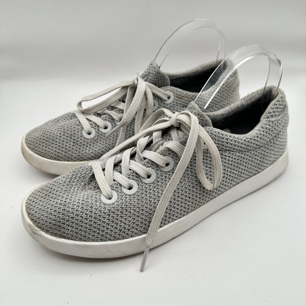Allbirds Tree Pipers Womens US 9 Luna Gray White Comfort Casual Sneakers Walking